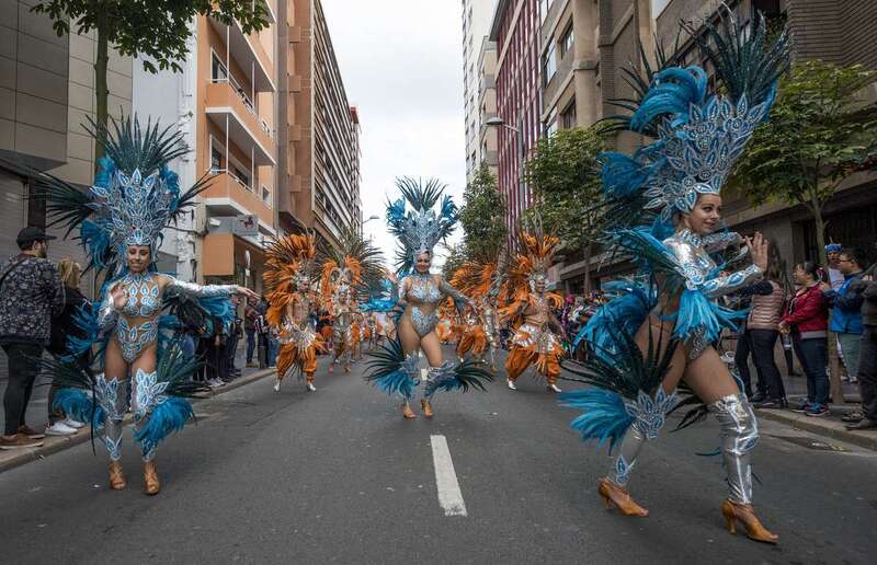 Imagen de archivo de una cabalgata del Carnaval capitalino (Foto Sabrina Ceballos)